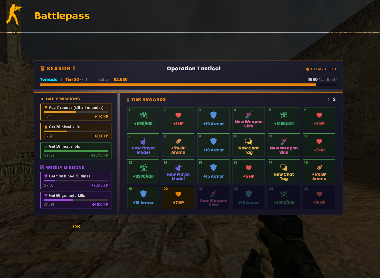 Battle Pass MOTD - Normal