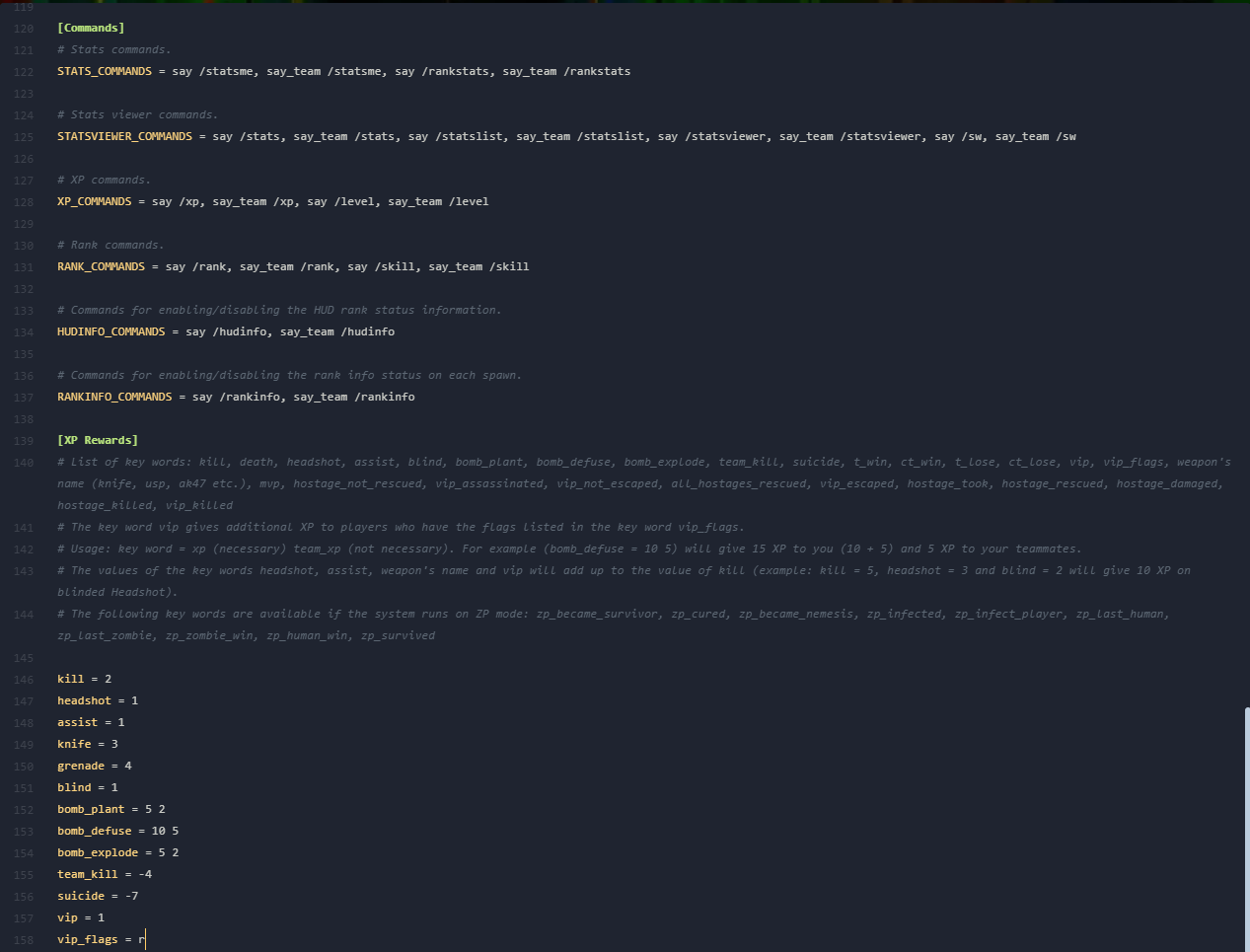 Configuration Structure